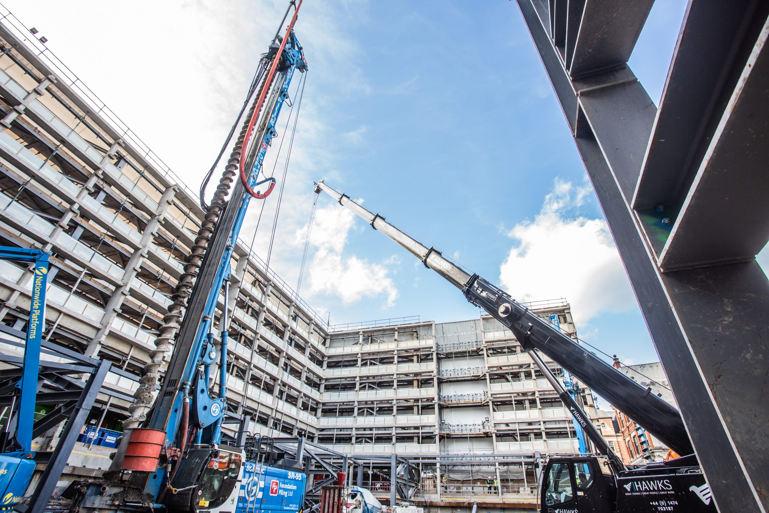 Cfa Bored Piling Foundation Piling